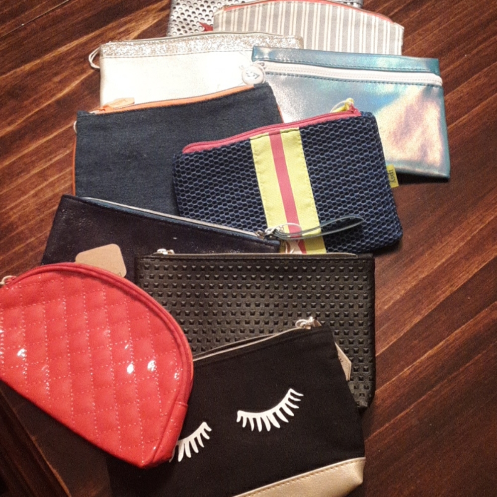 NWOT small IPSY make up bags
